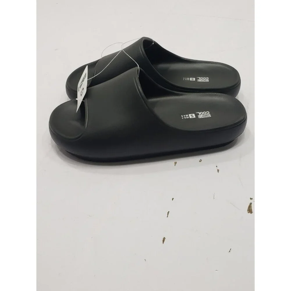 32 Degrees Cool Cushion Slide Sandals Unisex Black #1839592 Size M 4-5 F 6-7
